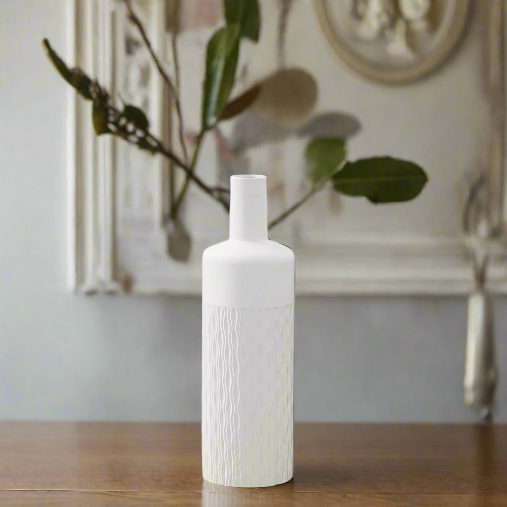 Lillian Ceramic Imperial Bottle Vase