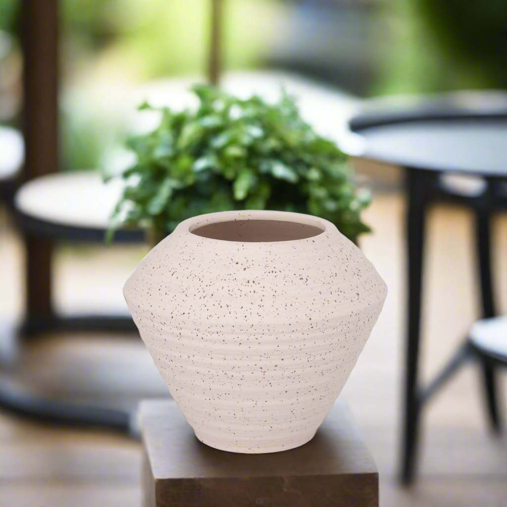 Lucille Ceramic Sandstone Pot