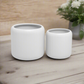 Ceyvon Matte Ceramic Planter Set (Set of 2)