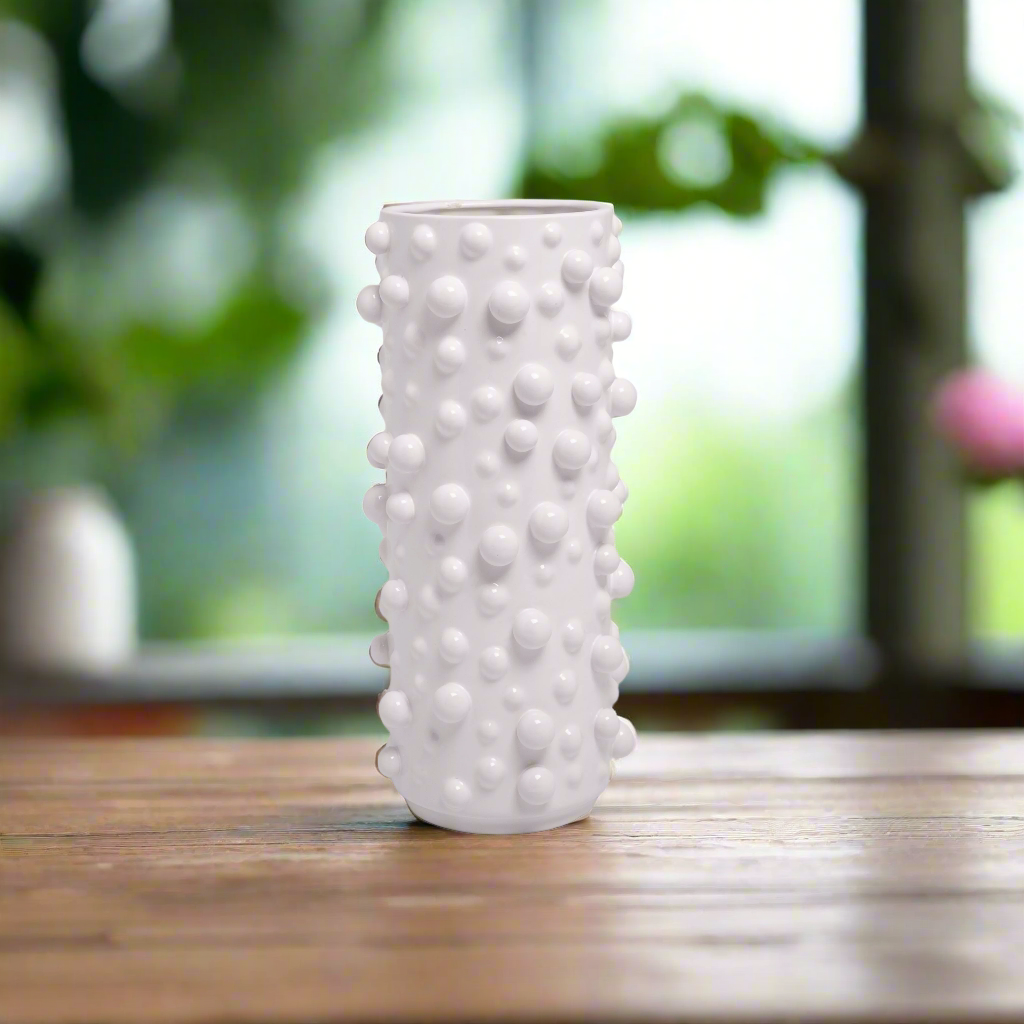 Tavianna Gloss and Metallic Ceramic Vase