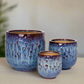 Aven Blossom Ceramic Planter Set (Set of 3)