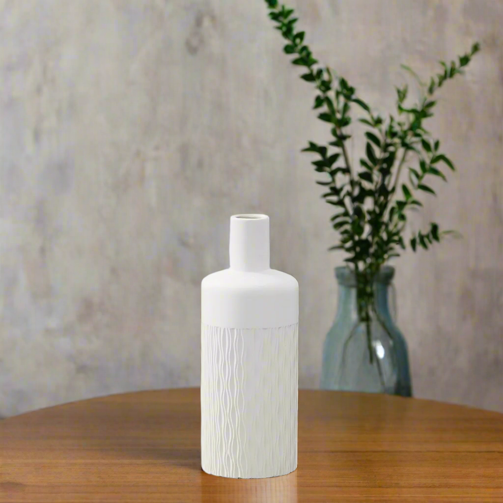 Lillian Ceramic Imperial Bottle Vase