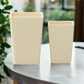 Flyn Ceramic Square Corrugated Vase (Set of 2)