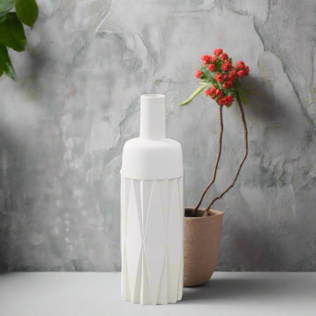 Marigold Ceramic Bottle Vase
