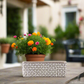 Beverly Cement Low Oval Pot