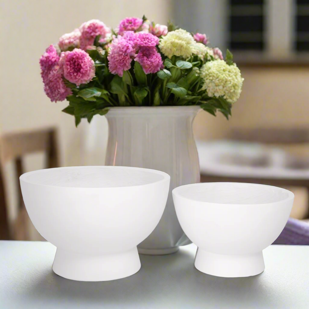 Kyric Black Fiberclay Planters (Set of 2)