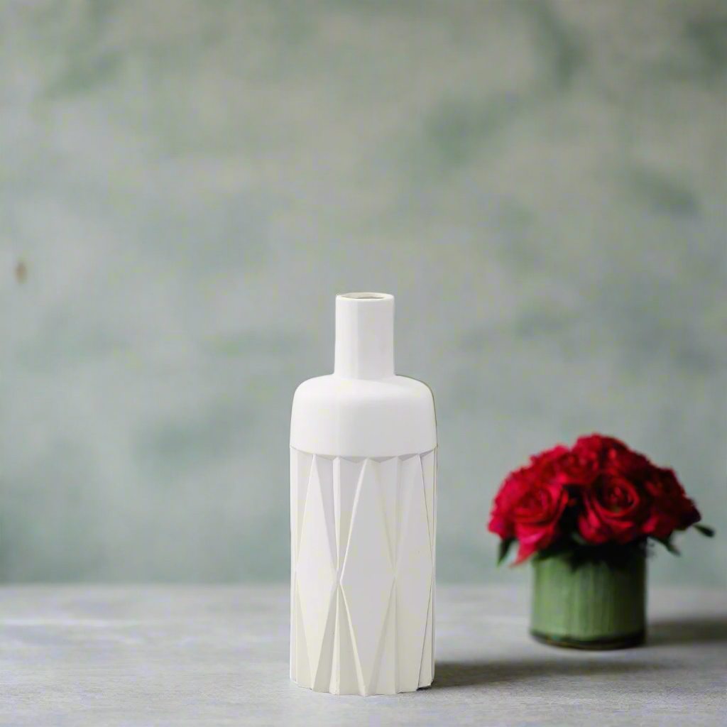 Marigold Ceramic Bottle Vase