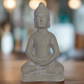 Saphira Terracotta Meditating Buddha Figurine