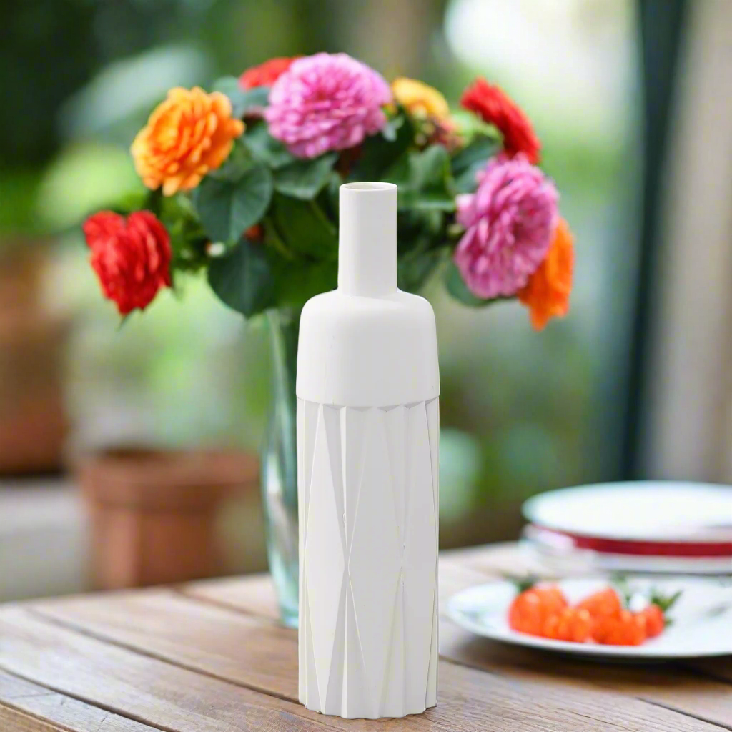 Marigold Ceramic Bottle Vase