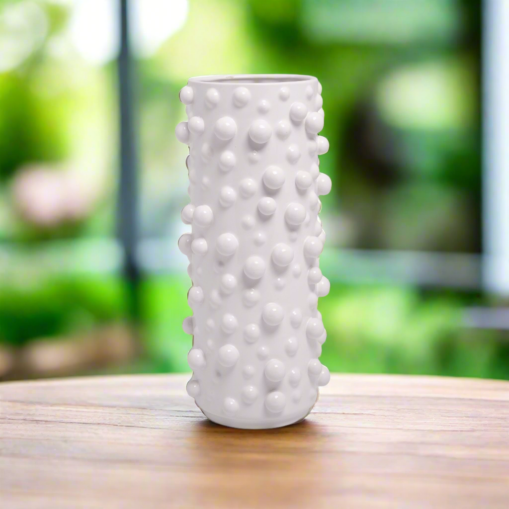 Tavianna Gloss and Metallic Ceramic Vase