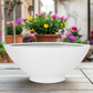 Bianca Polystone Boat Planter