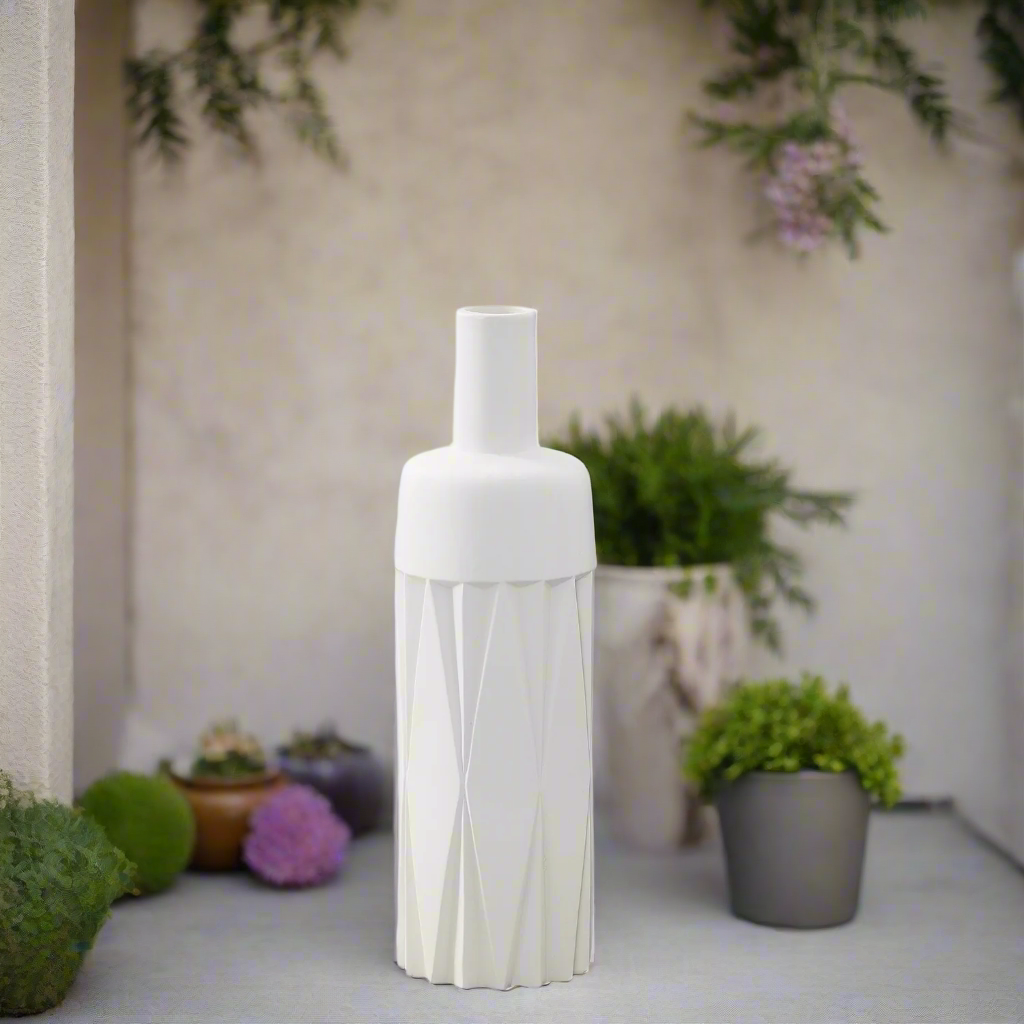 Marigold Ceramic Bottle Vase