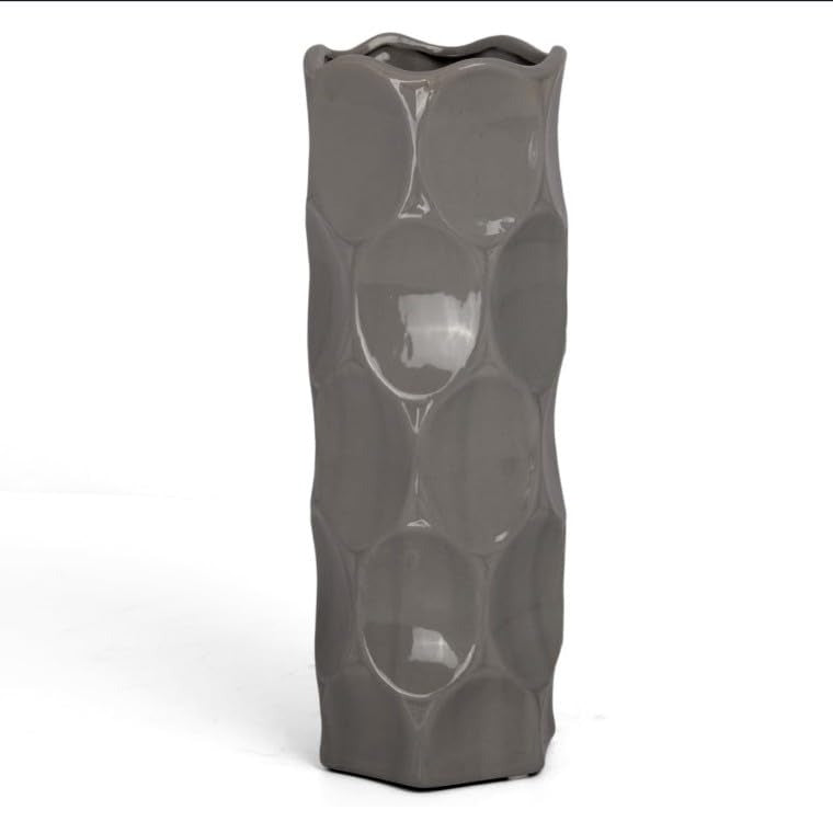 Jaselle Dimpled Ceramic Vase