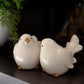 Soriel Gloss Blue Cardinal Bird Figurines