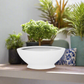 Bianca Polystone Boat Planter