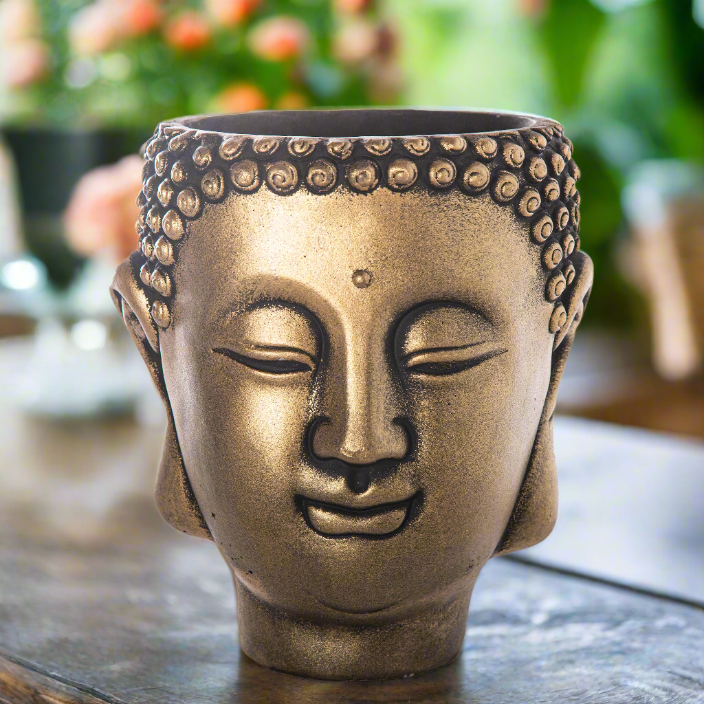 Sian Buddha Head Pot