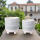 Veyric Geometric Tripod Planter Set (Set of 2)