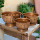 Fynora Metal Planter Set (Set of 3)