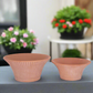 Piper Terracotta Round Planter Set (Set of 2)